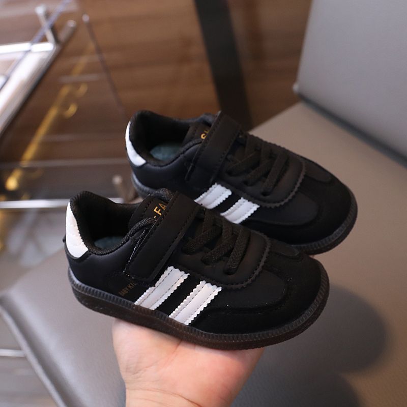 Breathable Kids Velcro Sneakers with Mesh Upper and Rubber Sole