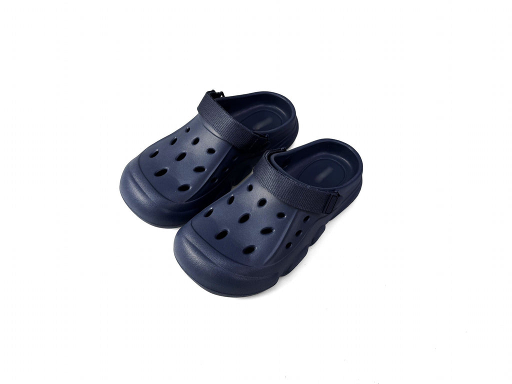 Kids EVA Closed-Toe Clogs with Breathable Ventilation Holes