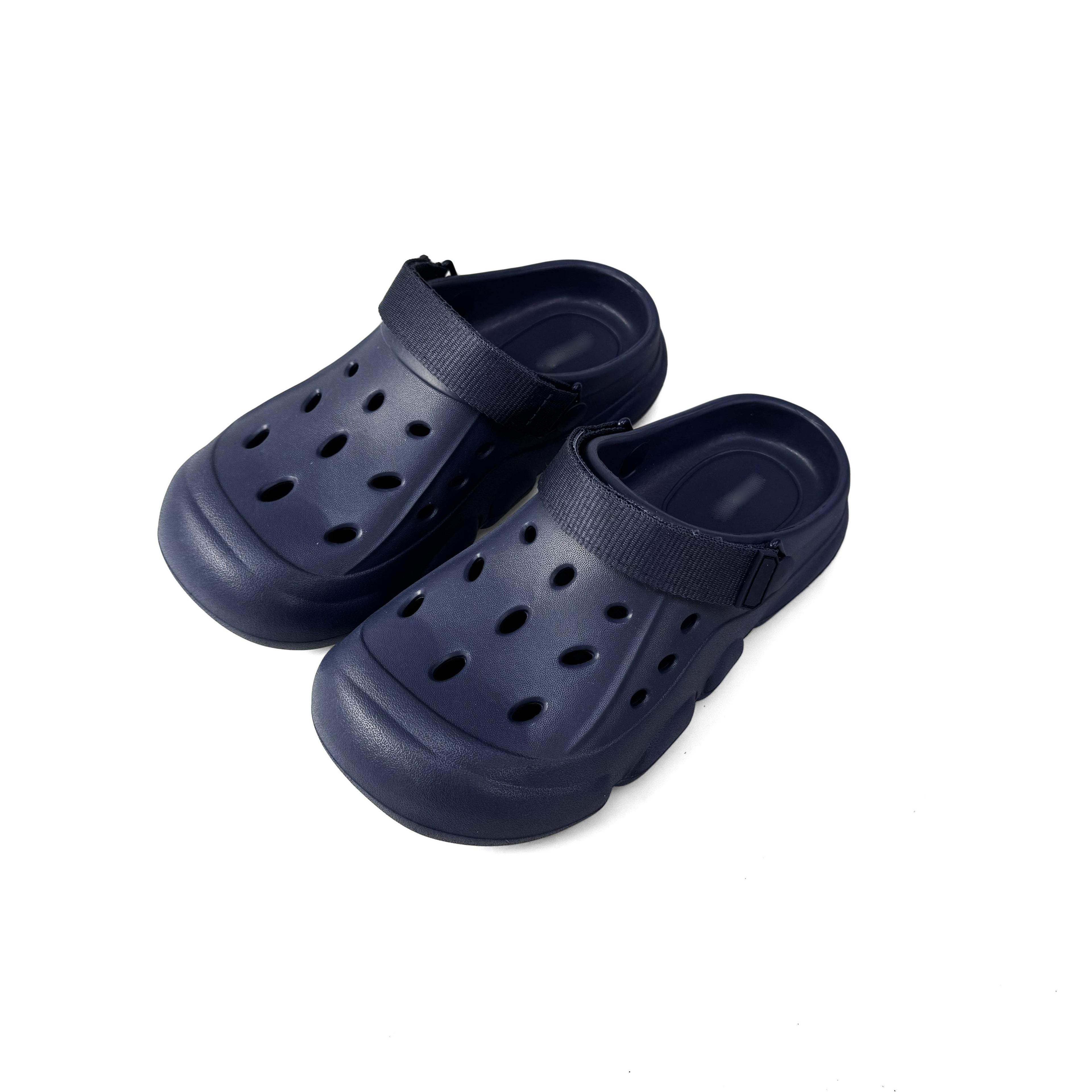 Kids EVA Closed-Toe Clogs with Breathable Ventilation Holes