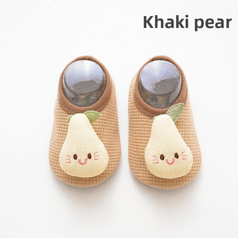Baby Non-Slip Floor Socks with Breathable Fabric and Cute Patterns