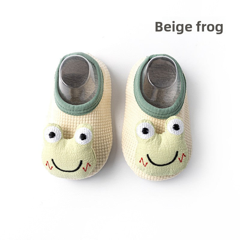 Baby Non-Slip Floor Socks with Breathable Fabric and Cute Patterns