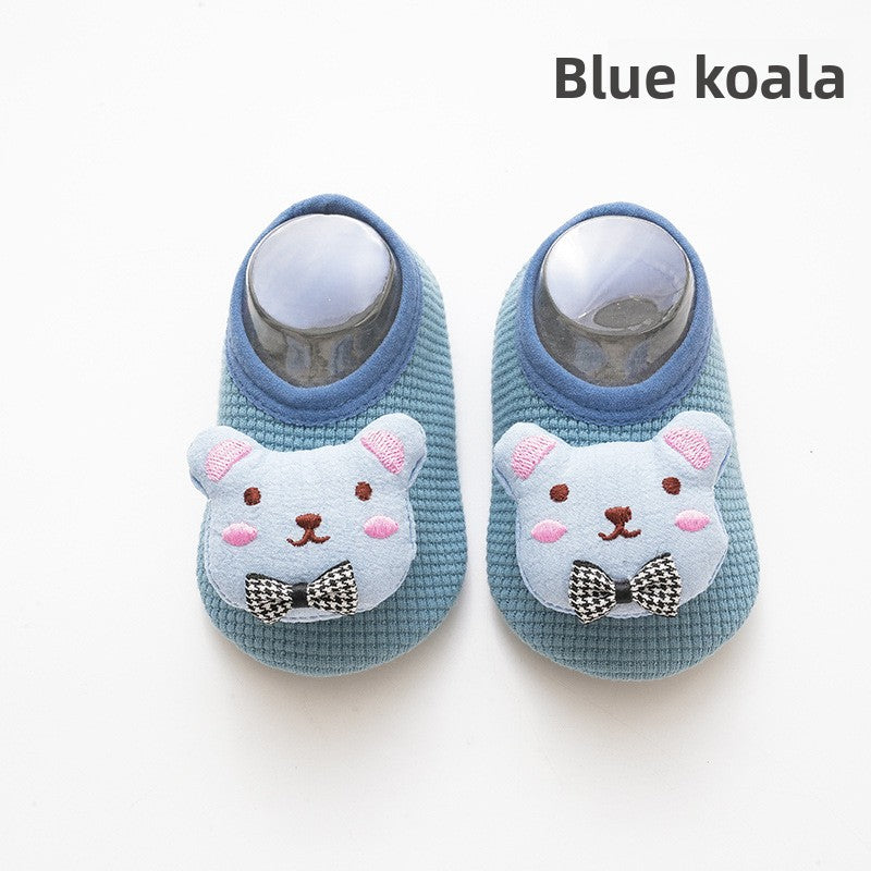 Baby Non-Slip Floor Socks with Breathable Fabric and Cute Patterns