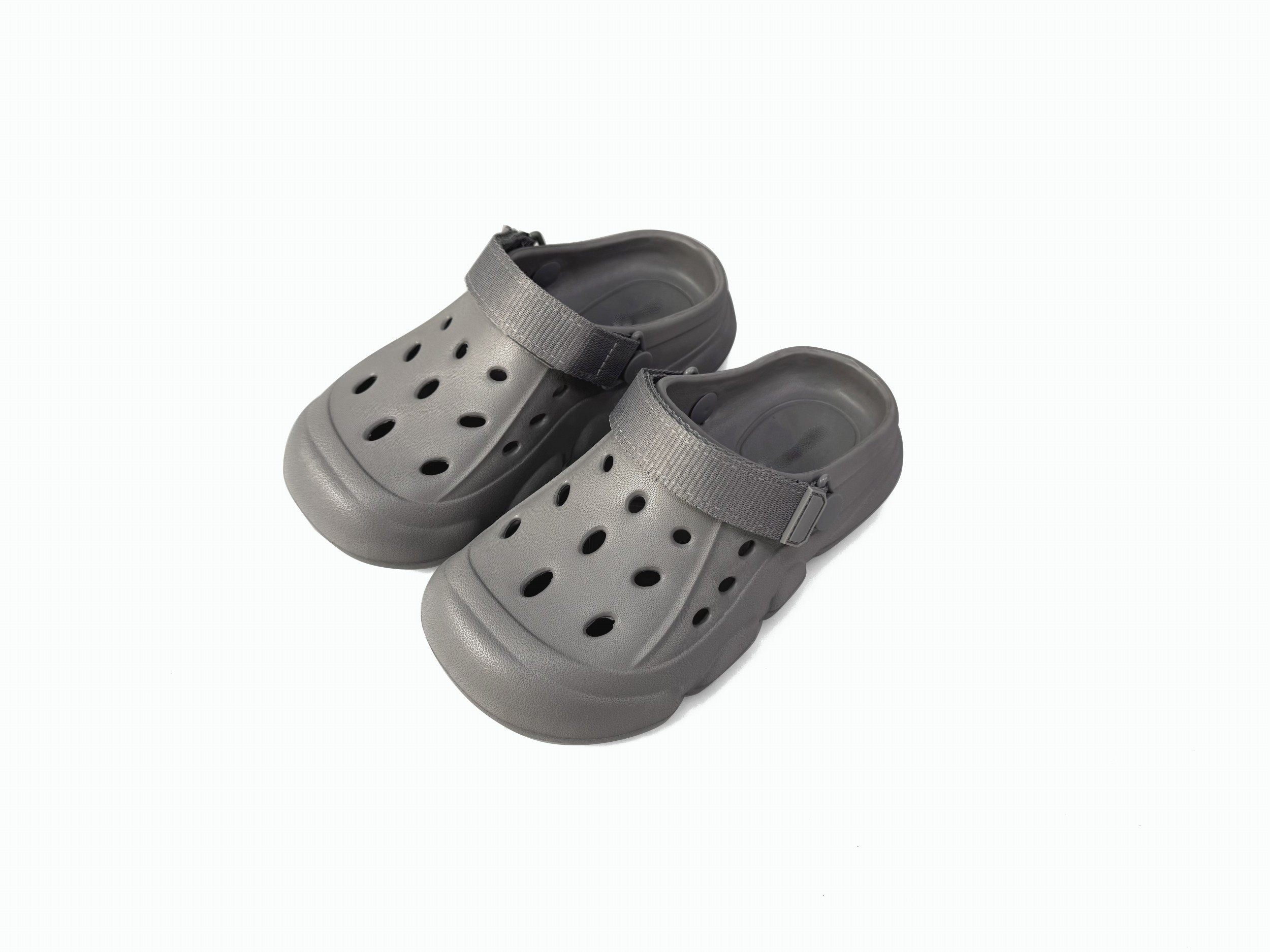 Kids EVA Closed-Toe Clogs with Breathable Ventilation Holes
