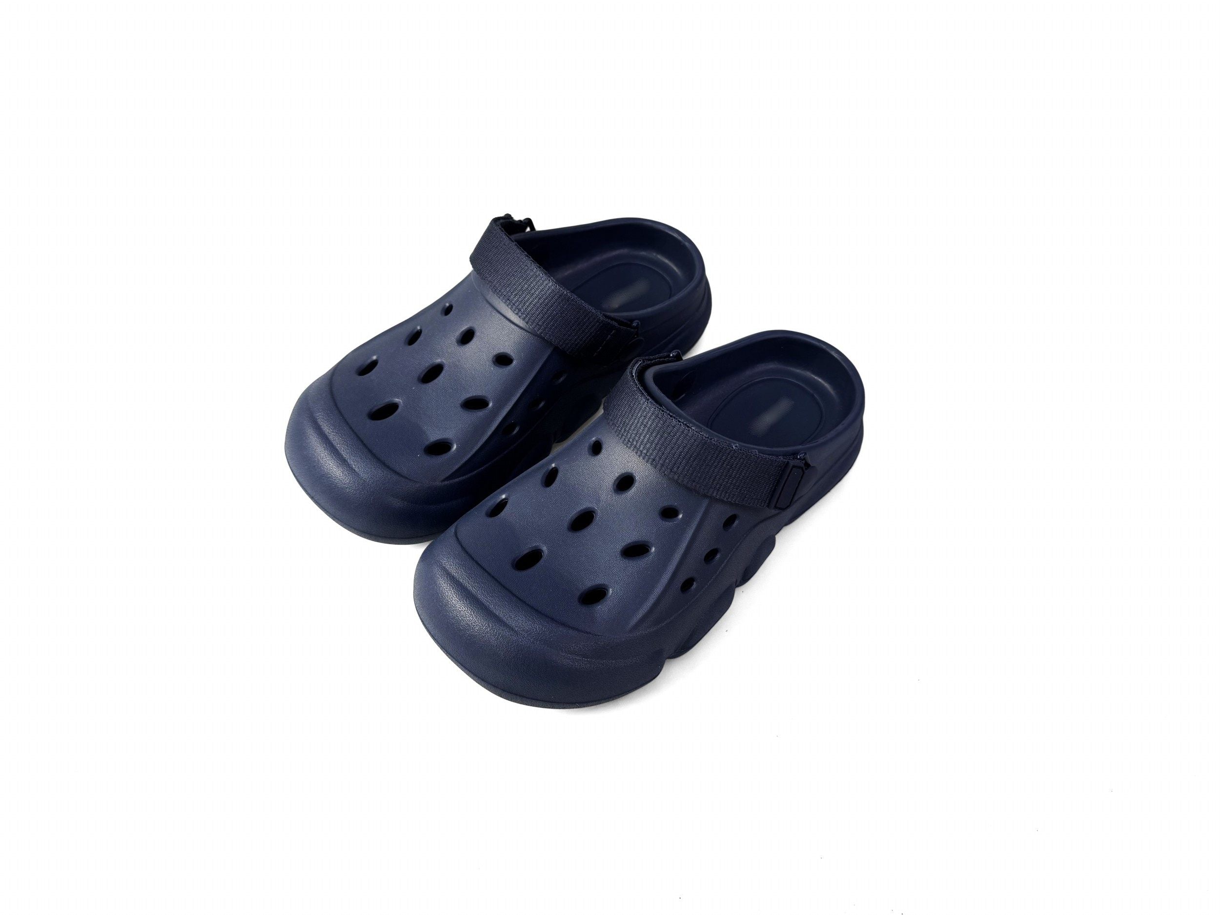 Kids EVA Closed-Toe Clogs with Breathable Ventilation Holes