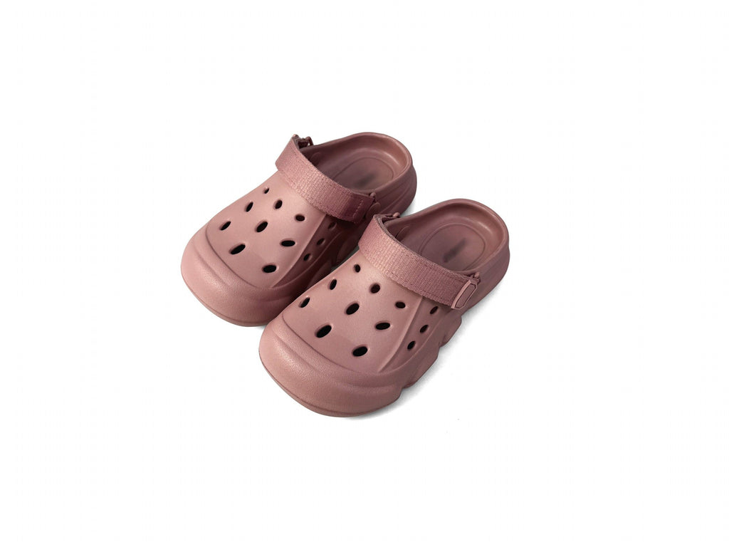 Kids EVA Closed-Toe Clogs with Breathable Ventilation Holes
